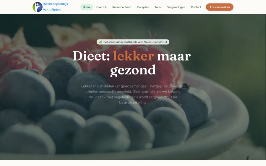 Startpagina van dietist.beterwerkenmetai.nl