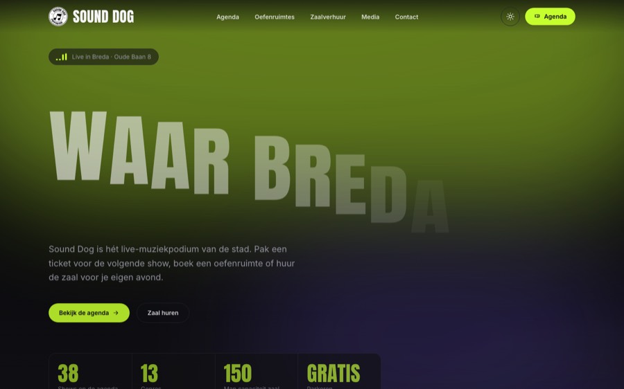 Startpagina van sounddog.beterwerkenmetai.nl